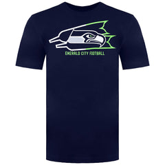 Nike NFL Seattle Seahawks Emerald City Football Mens T-Shirt