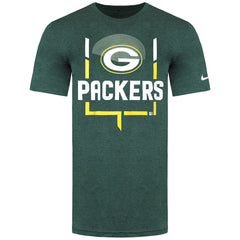 Nike NFL Green Bay Packers Legend Goal Post Mens Green T-Shirt