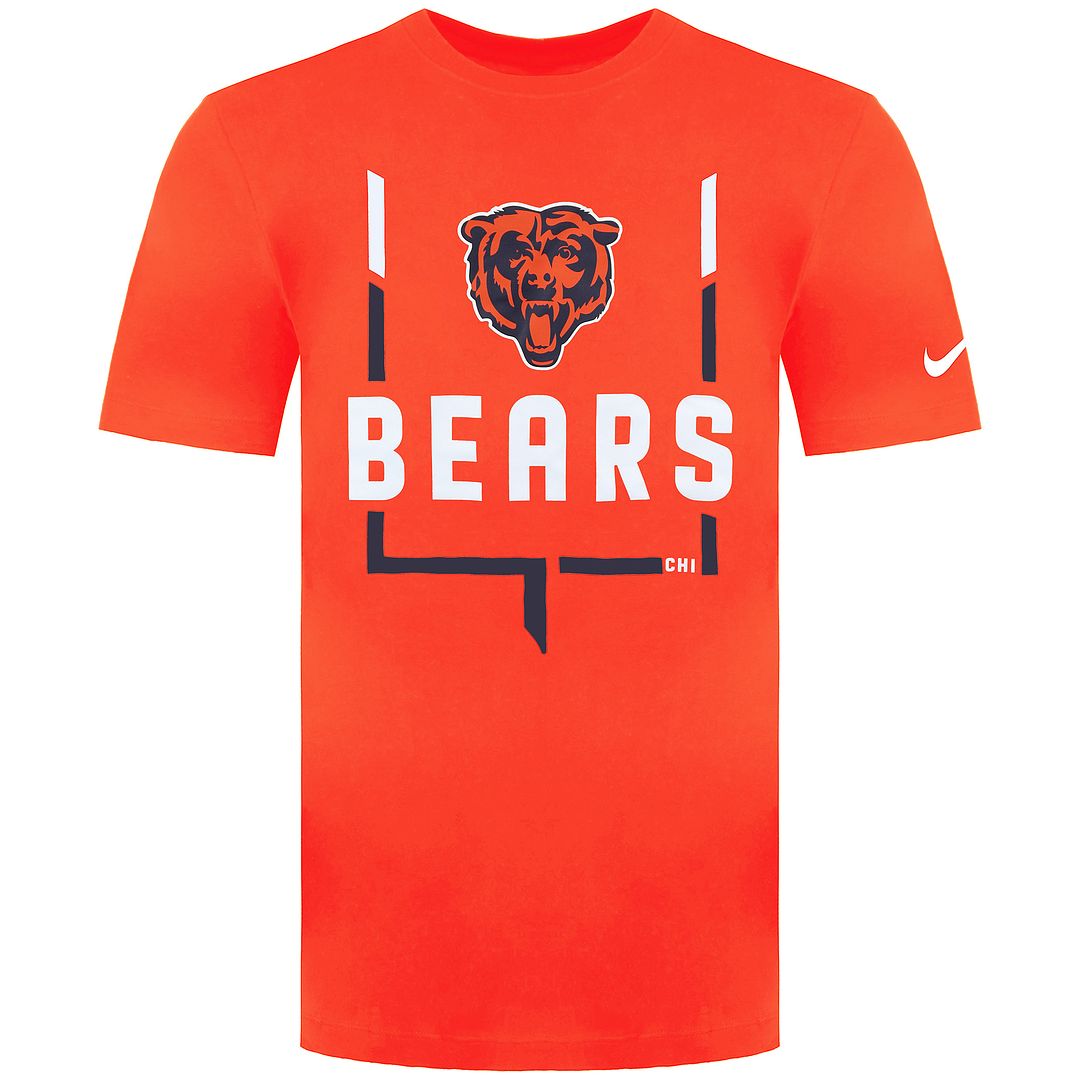 Nike NFL Chicago Bears Legend Goal Post Mens T-Shirt