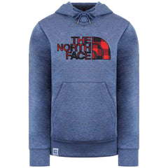 The North Face Logo Mens Blue Hoodie