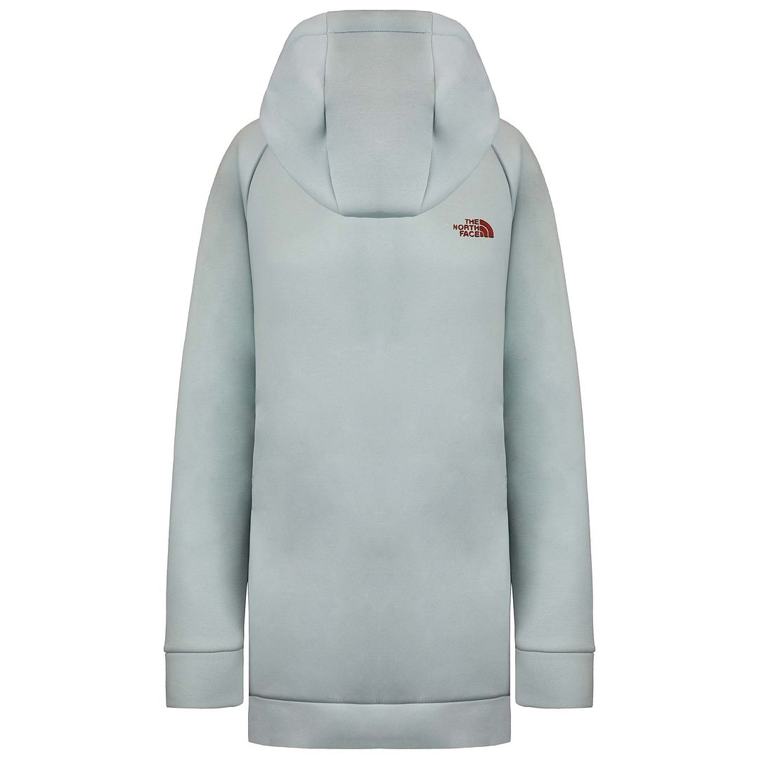 The North Face OTG Womens Light Blue Button Hoodie