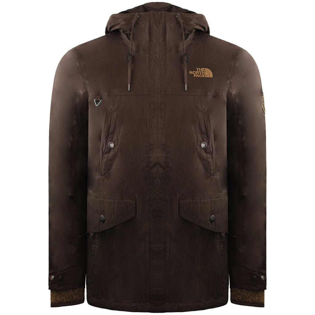 The North Face Snap Neck Triclimate Mens Brown Jacket