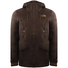 The North Face Snap Neck Triclimate Mens Brown Jacket