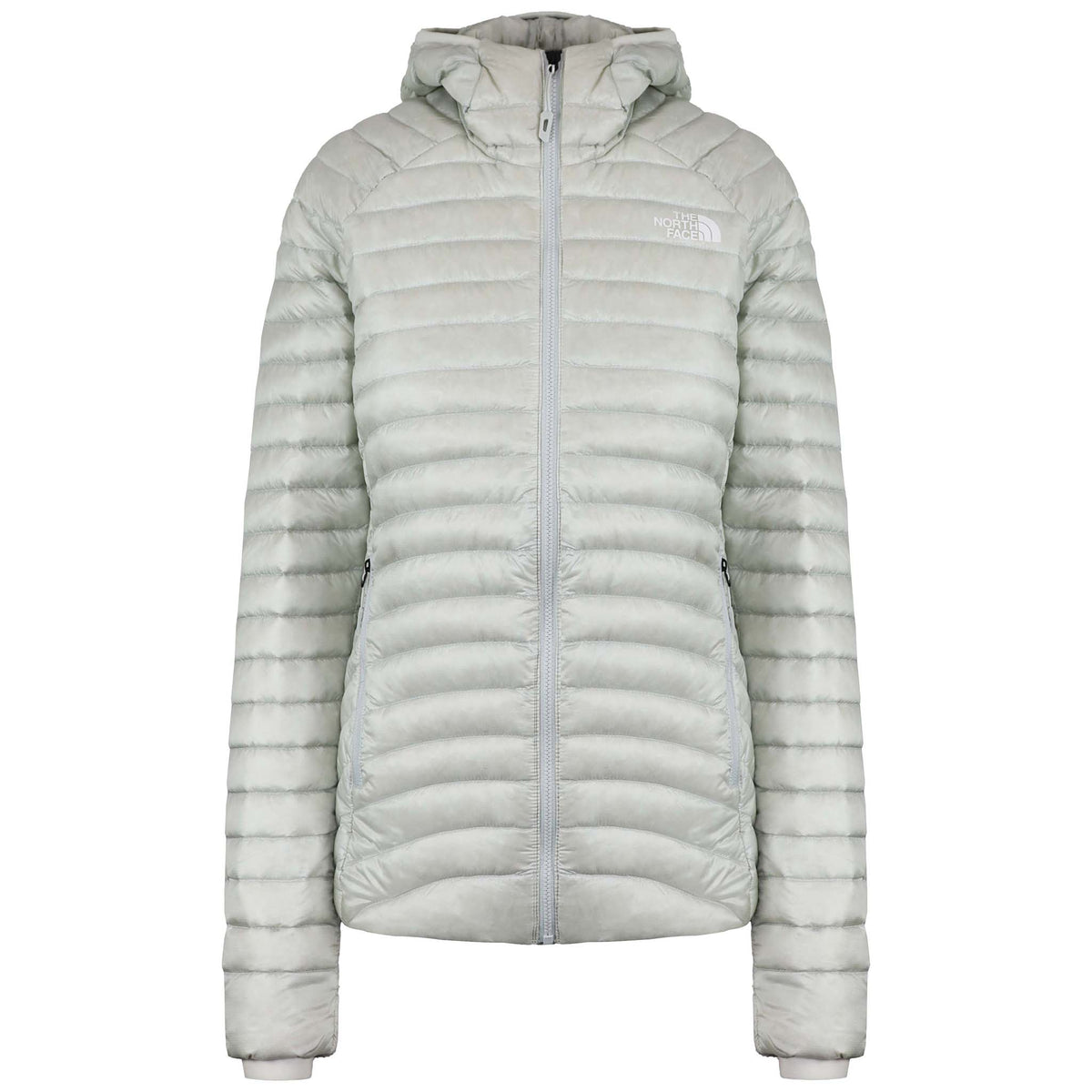 The North Face Stretch Down Womens Light Grey Jacket