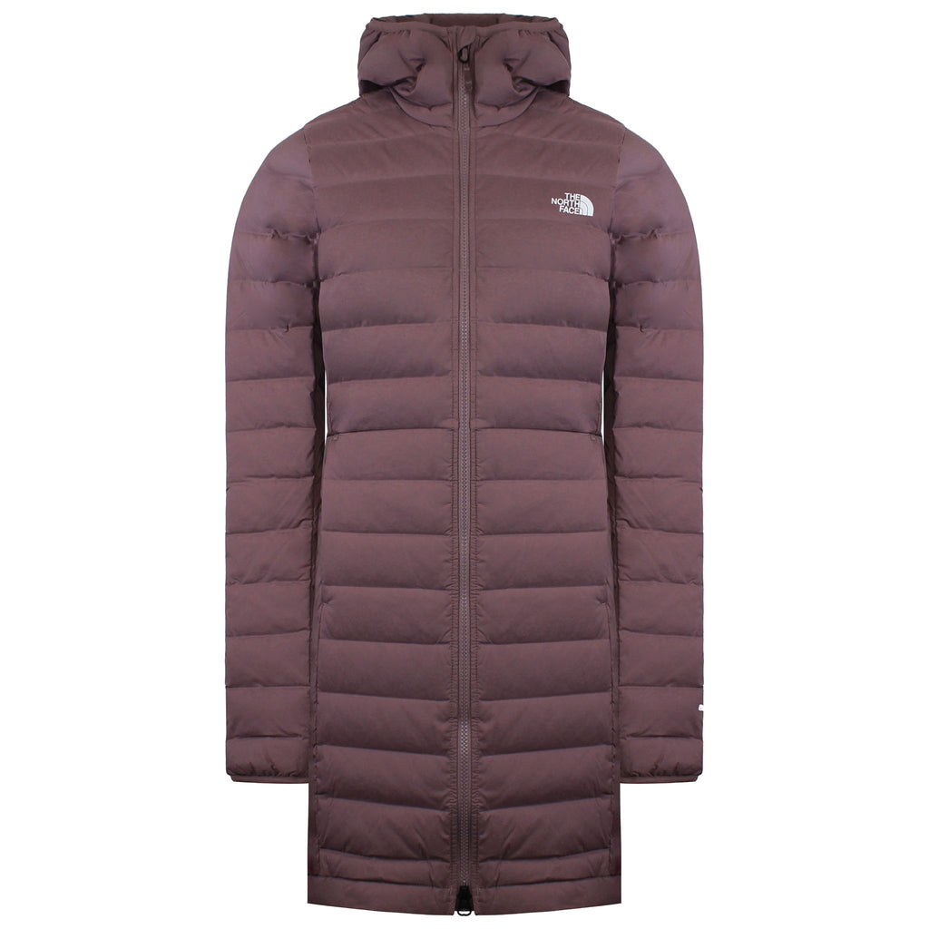 The North Face Stretch Womens Purple Parka Jacket