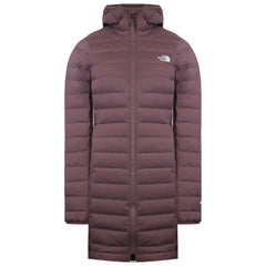 The North Face Stretch Womens Purple Parka Jacket
