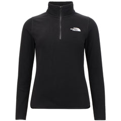 The North Face 100 Glacier Womens Black Fleece Top
