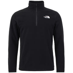 The North Face 100 Glacier Mens Black Fleece Top