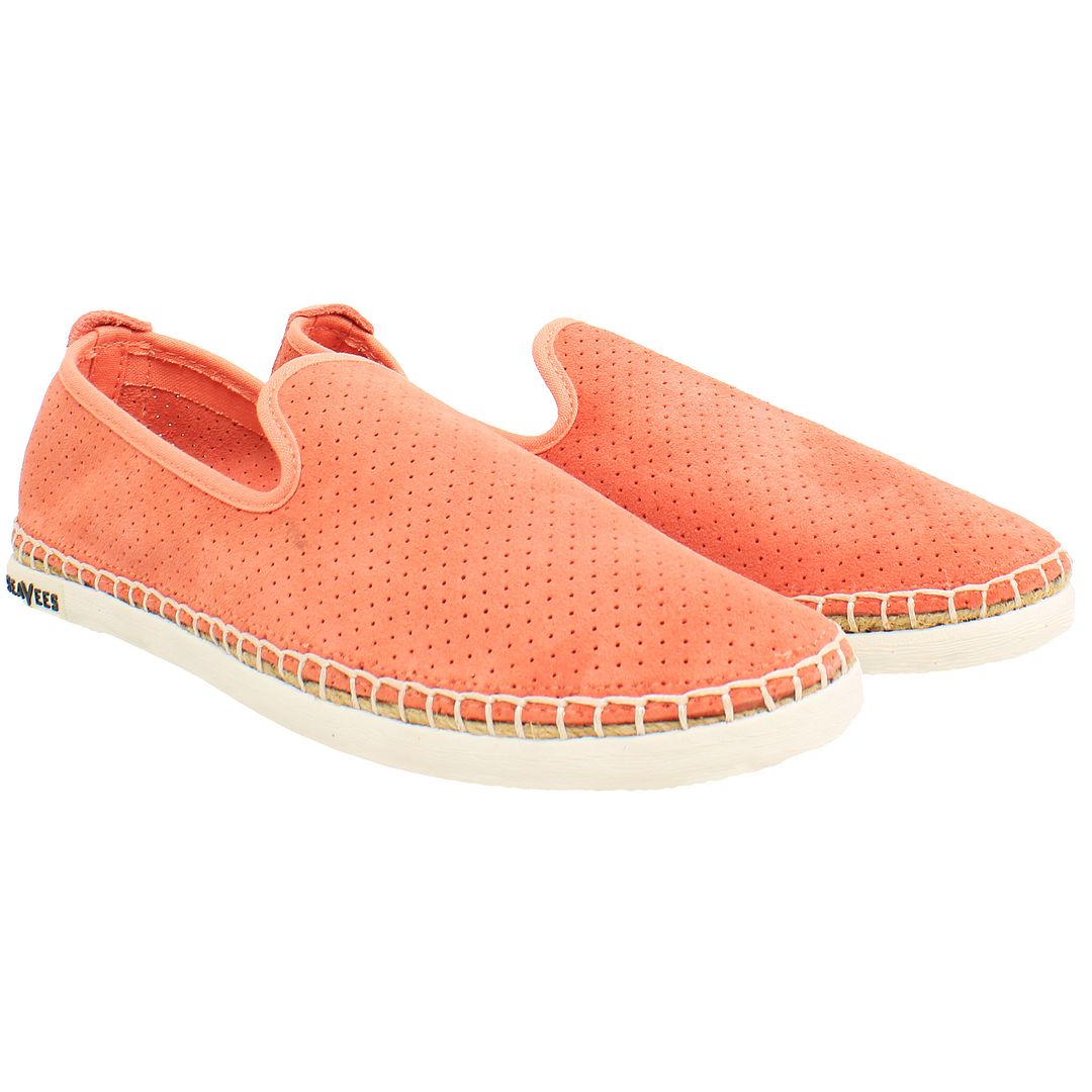 Seavees Ocean Park Womens Orange Espadrilles