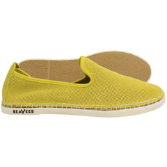 Seavess Ocean Park Womens Yellow Espadrilles