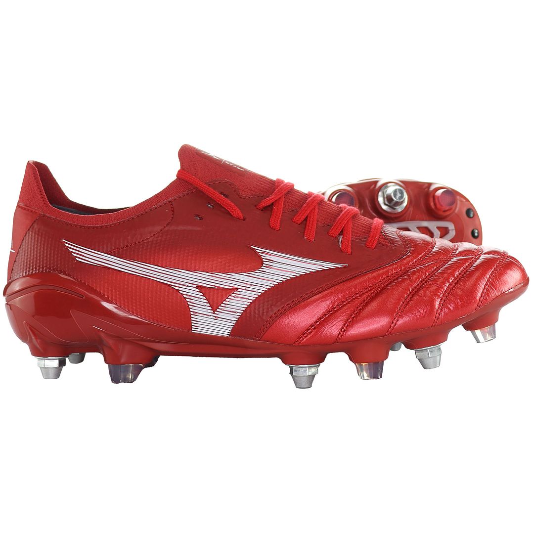 Mizuno Morelia Neo III Beta Japan Mens Red Football Boots