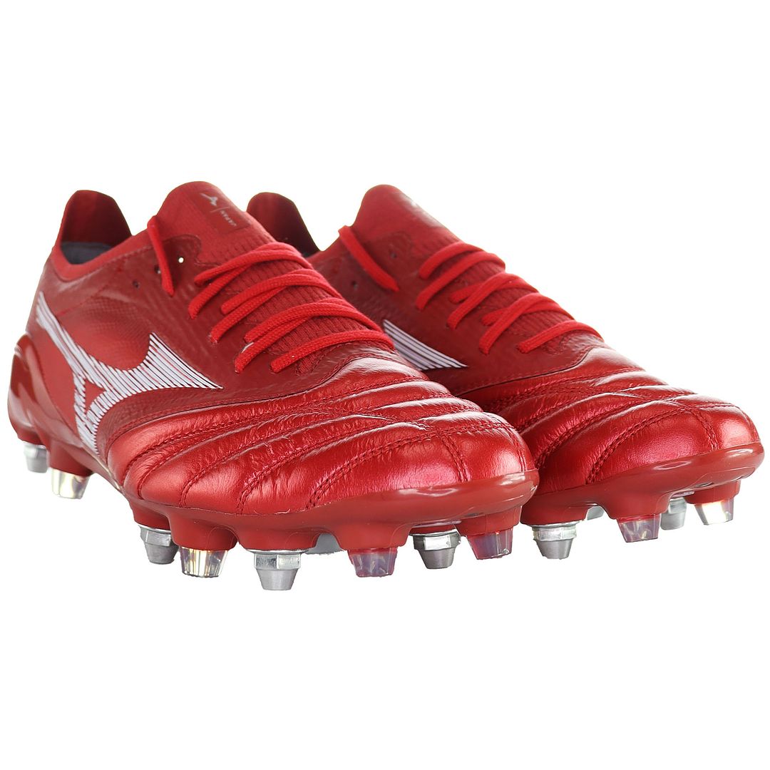 Mizuno Morelia Neo III Beta Japan Mens Red Football Boots