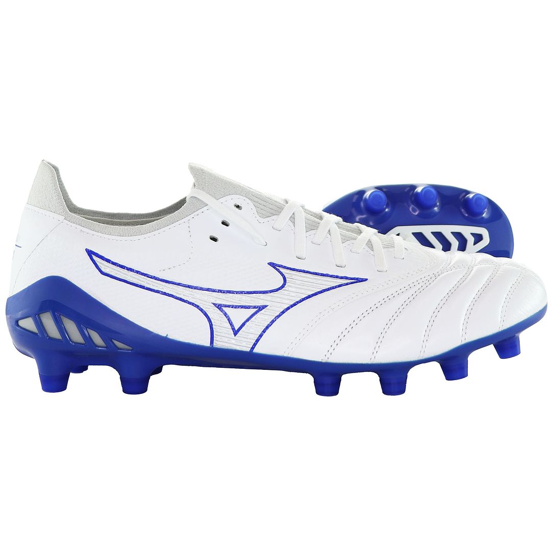 Mizuno Morelia Neo III Beta Elite Mens White Football Boots