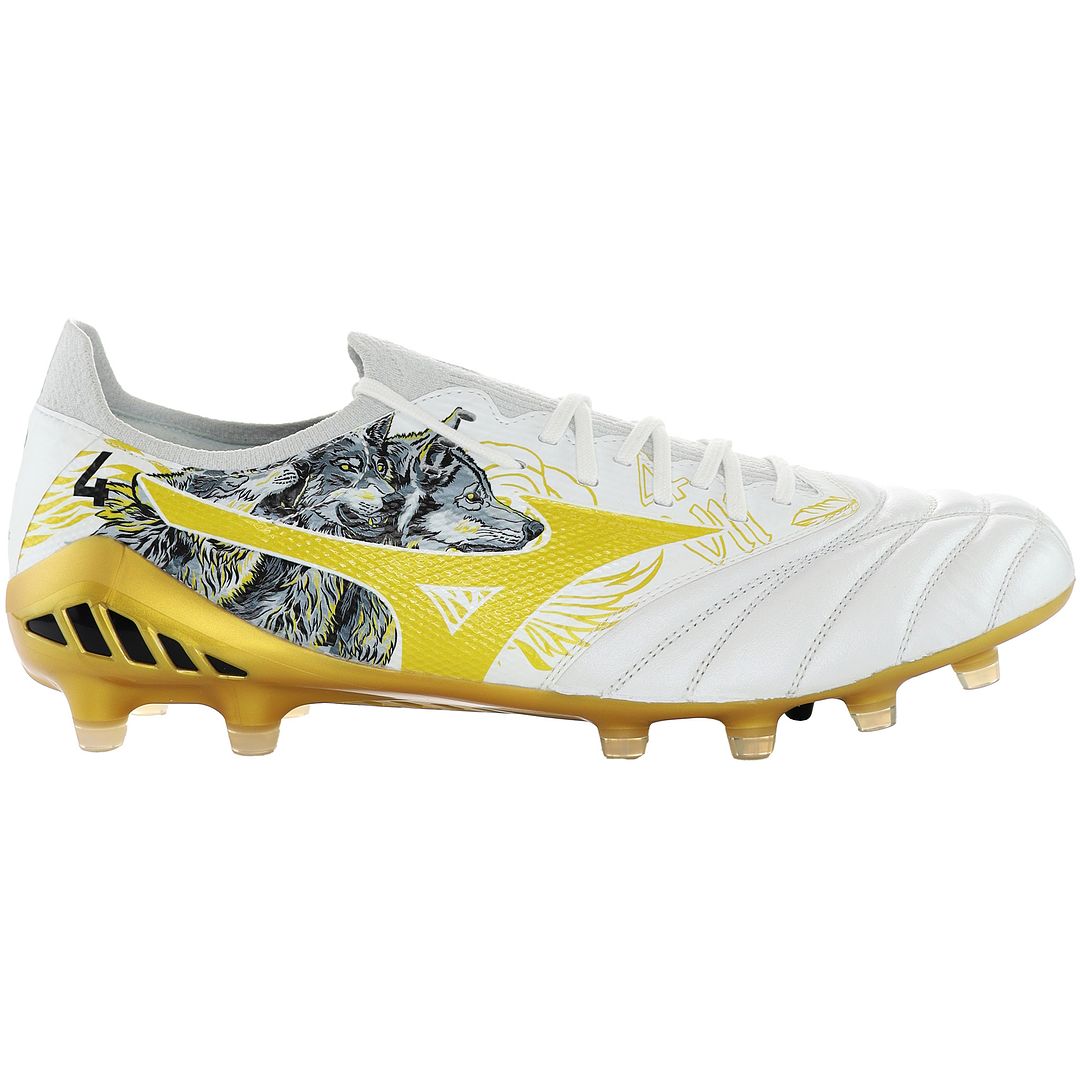 Mizuno Morelia Neo III Elite FG Mens White Football Boots