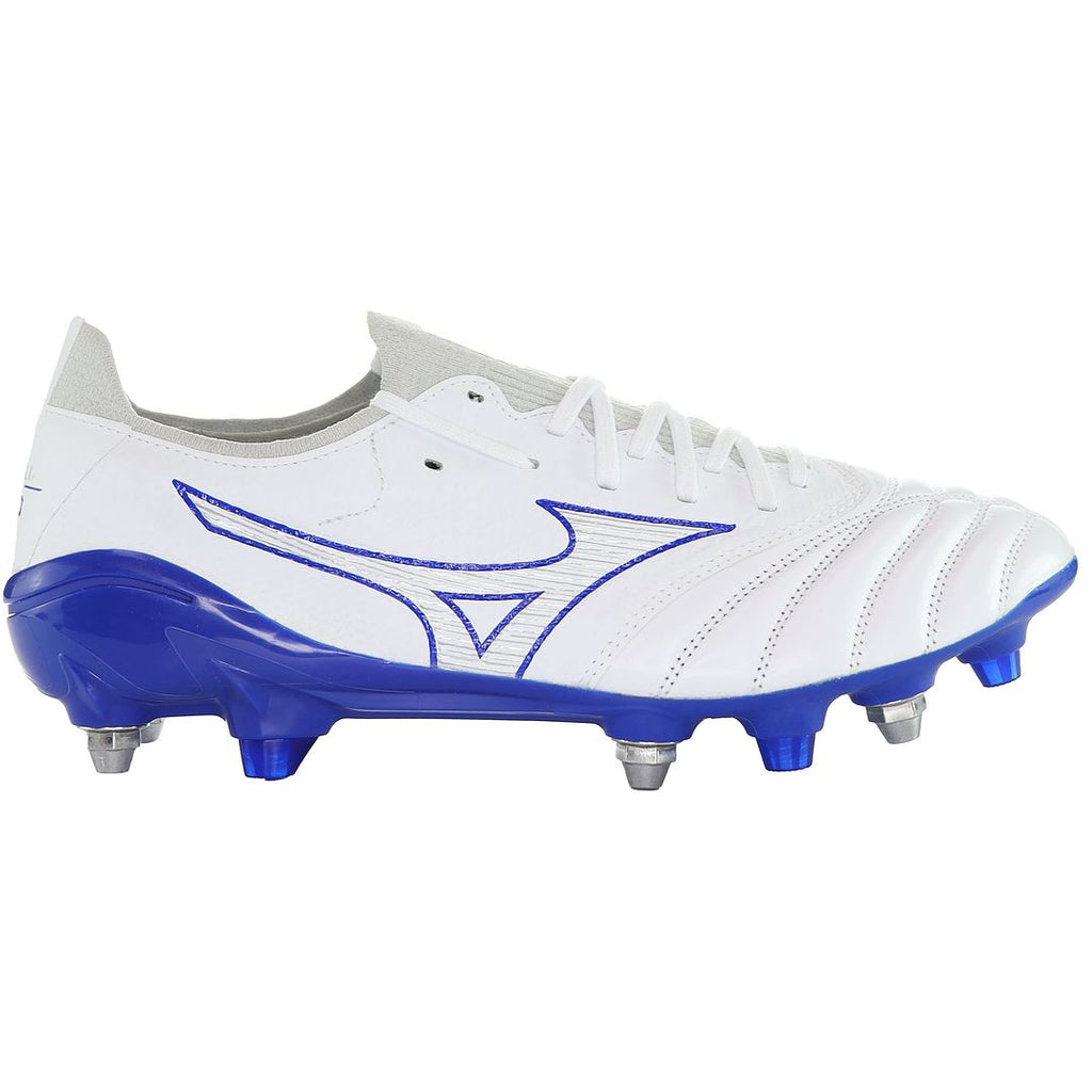 Mizuno Morelia Neo III Beta Elite SG Pro Mens White Football Boots