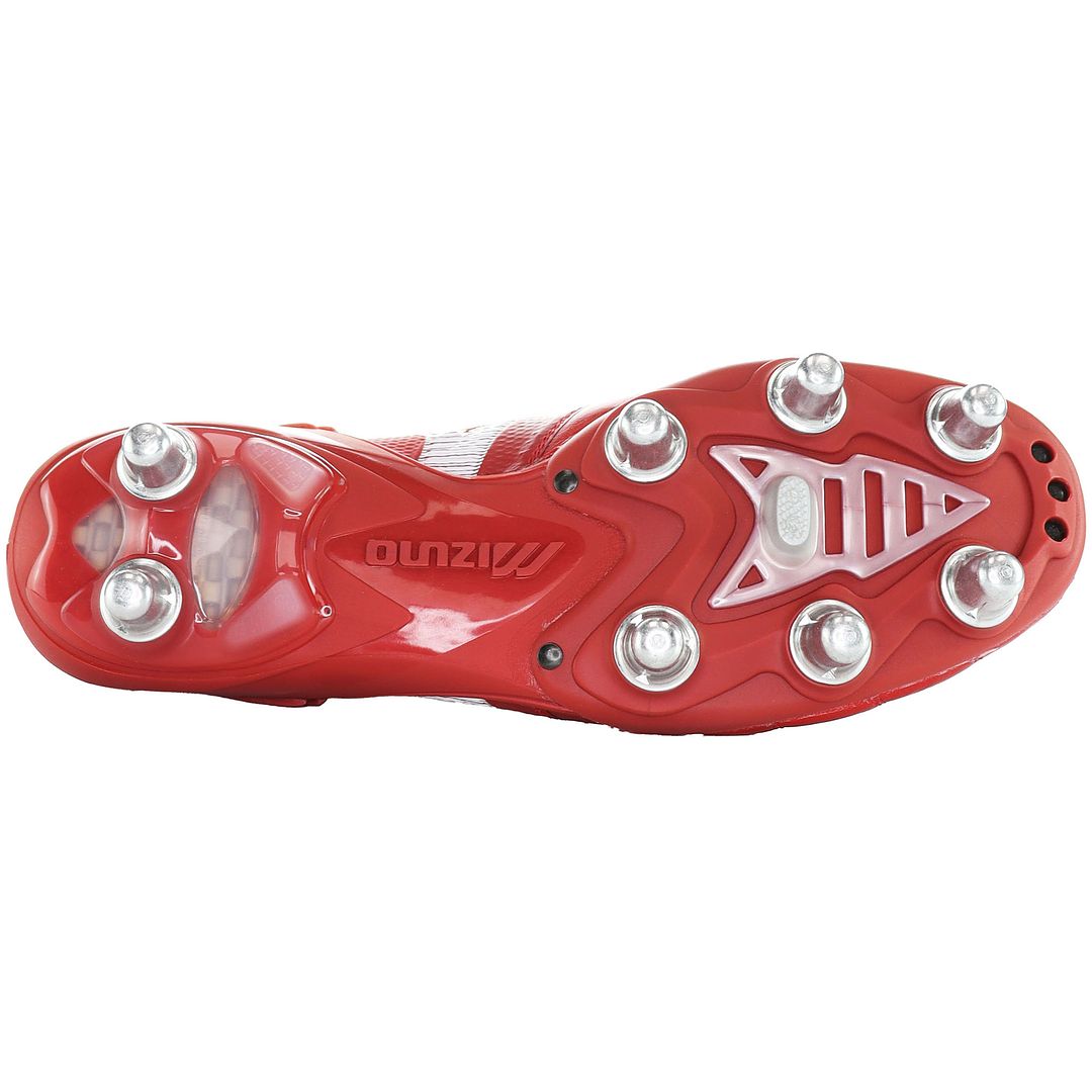 Mizuo Morelia Neo III Beta ESI Mens Red Football Boots