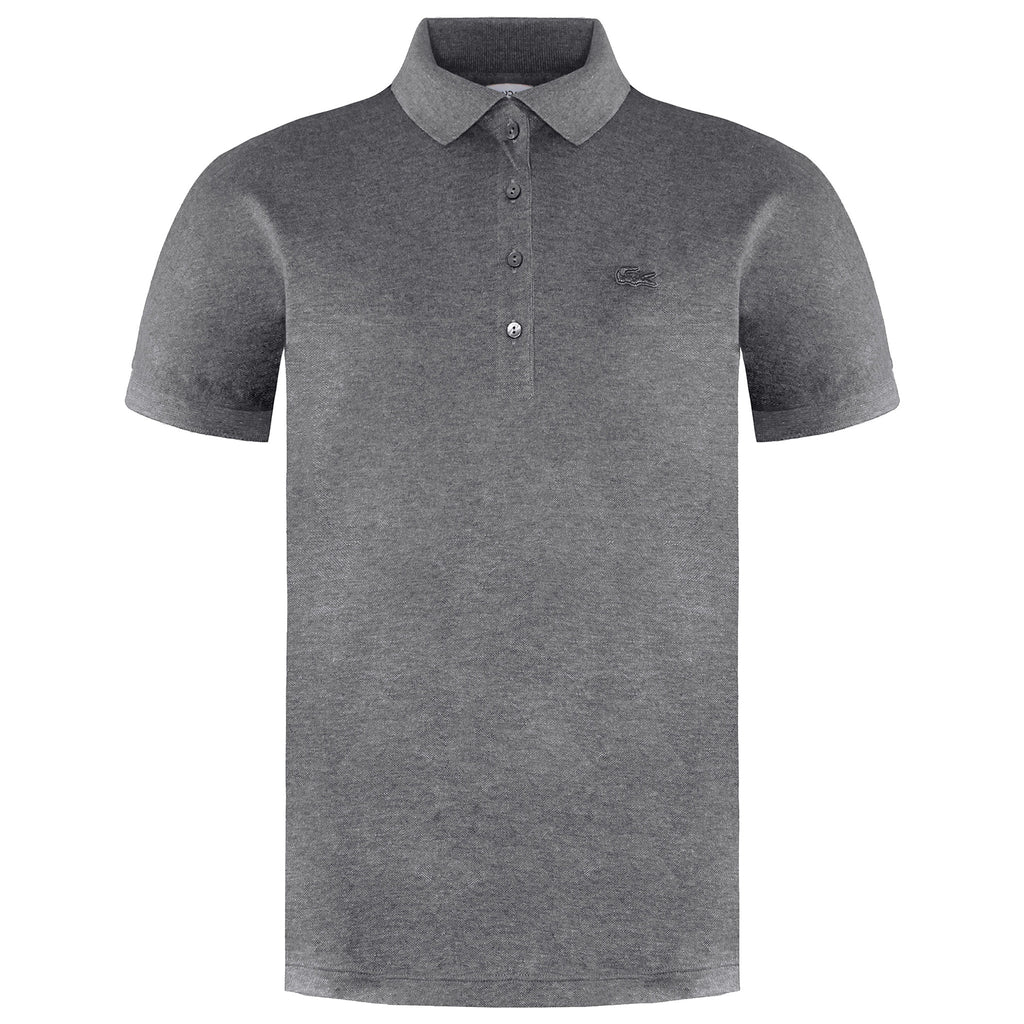 Lacoste Logo Mens Grey Polo Shirt