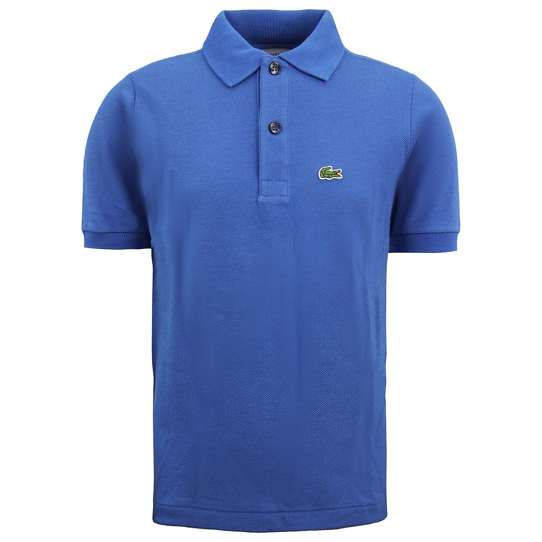 Lacoste Classic Fit Kids Blue Polo Shirt