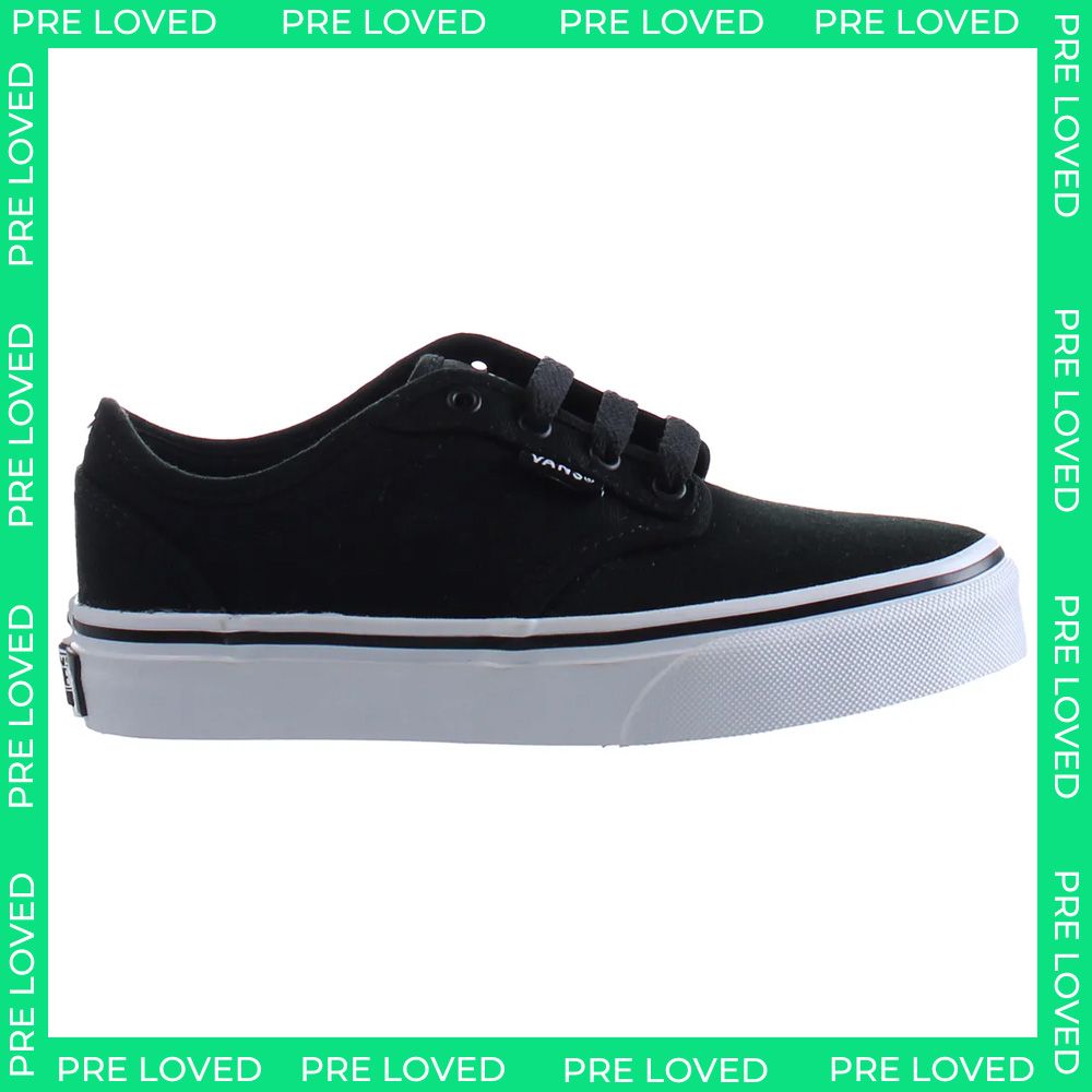 Vans Atwood Kids Black Plimsolls NO BOX