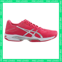 Asics Gel-Solution Speed 3 Clay Womens Pink Padel Shoes NO BOX