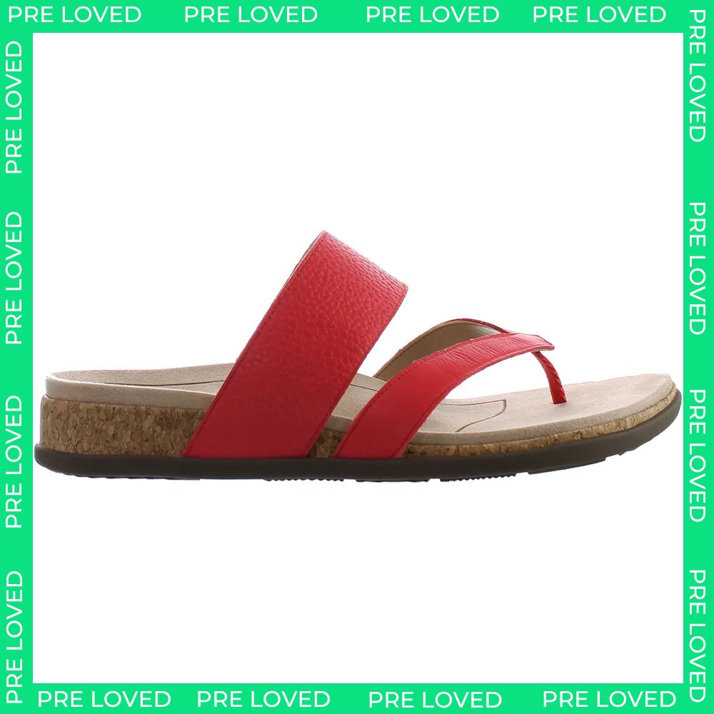 Vionic Marvina Red Womens Flip-Flops NO BOX