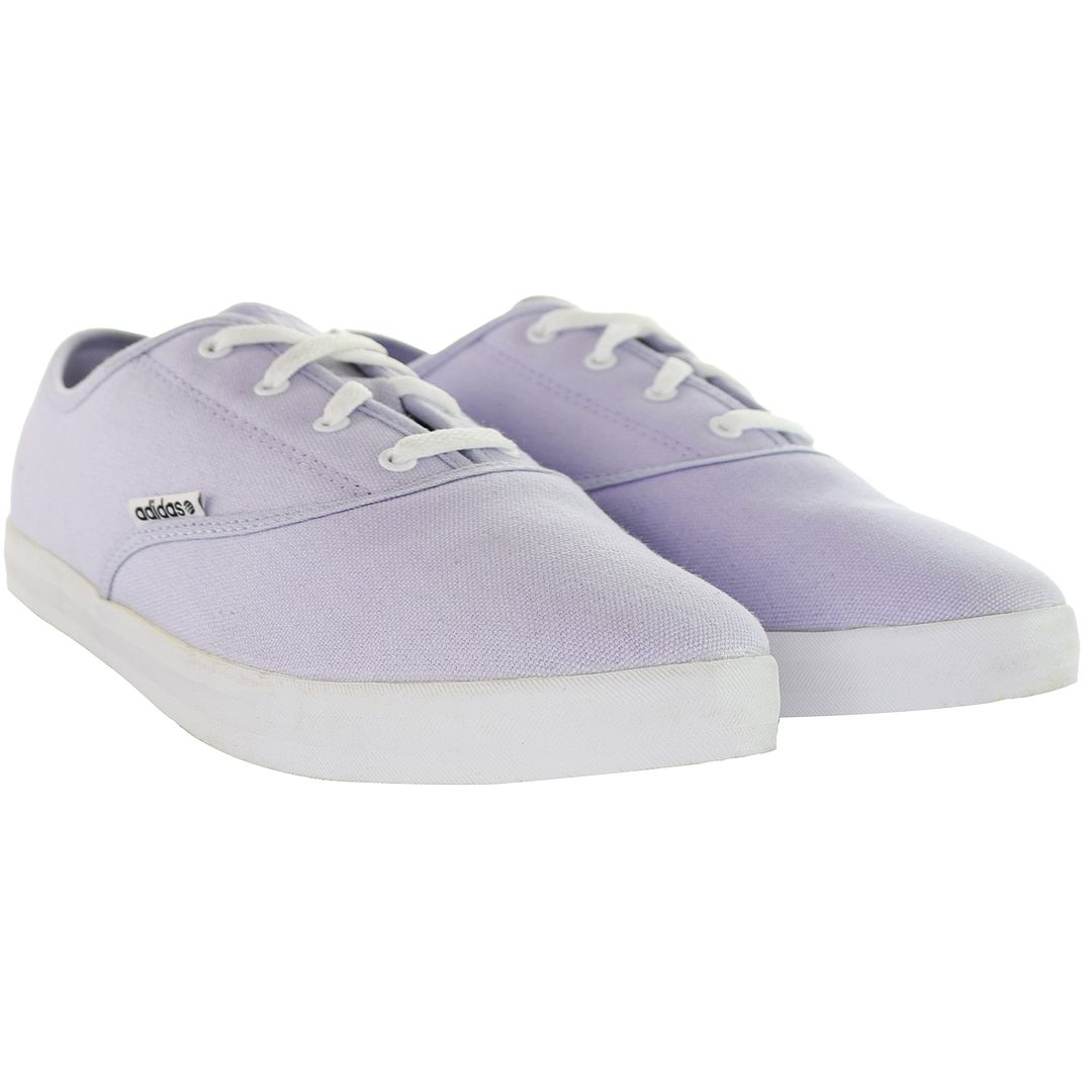 Adidas Vlneo Womens Purple Plimsolls