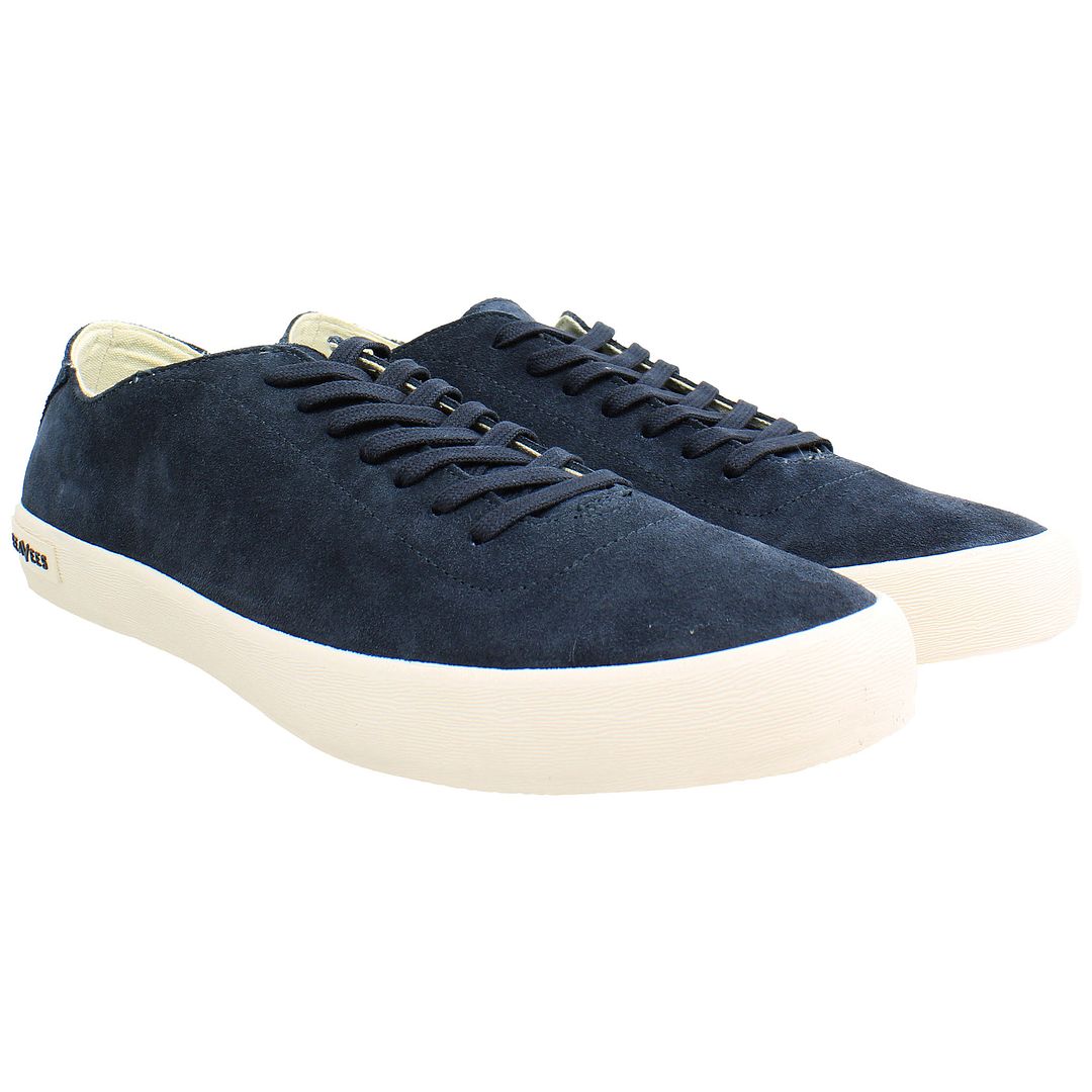 Seavees Racquet Club Mens Navy Shoes