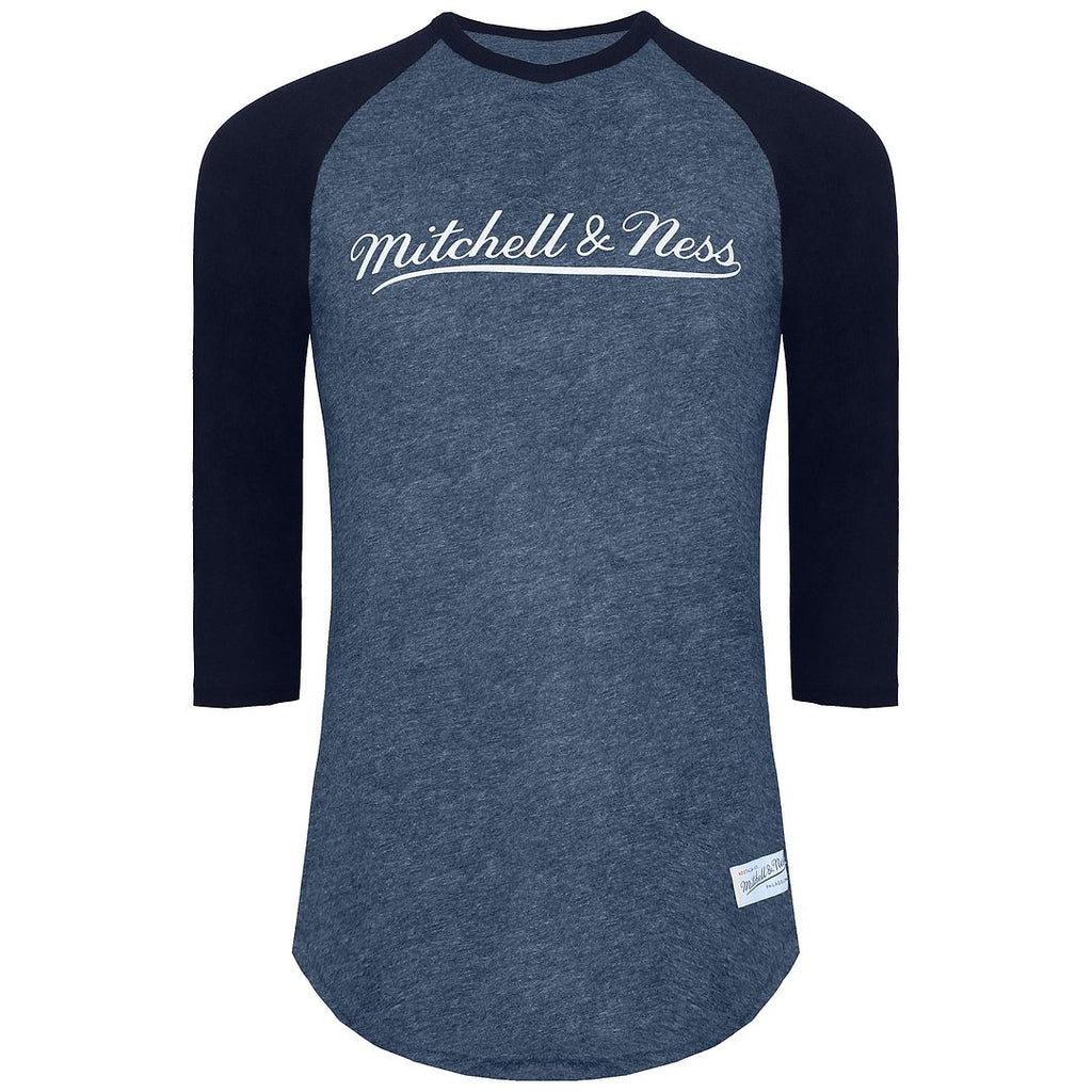 Mitchell & Ness Logo Mens Blue Top