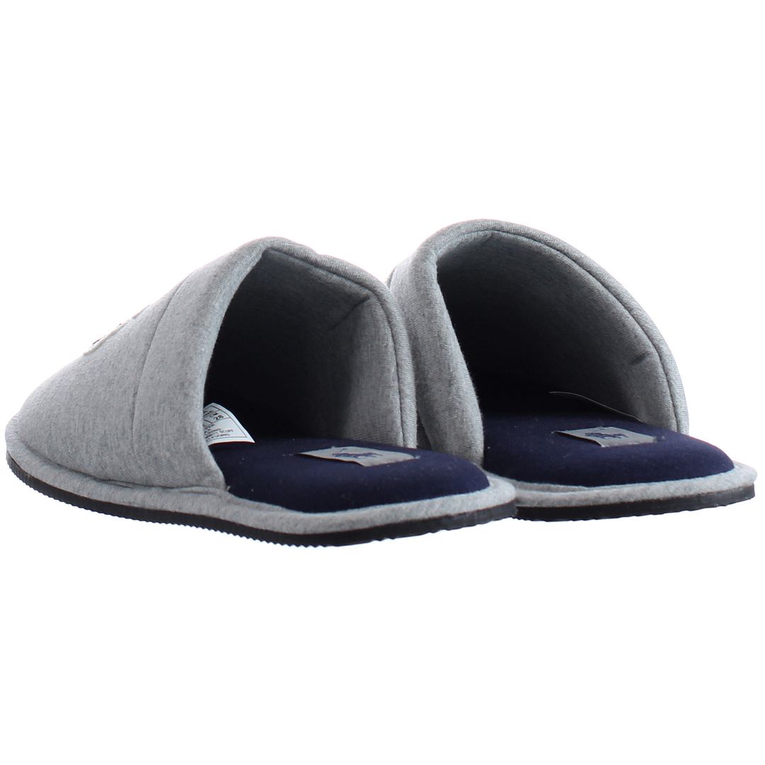 Ralph Lauren Summit Scuff Mens Grey Slippers