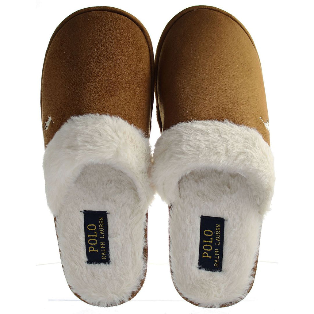 Ralph Lauren Summit Scuff II Brown Womens Slippers