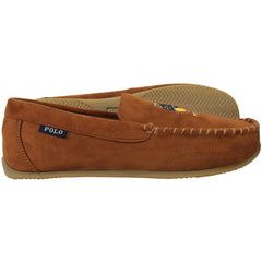 Ralph Lauren Snuff Declan Bear Mens Brown Slippers