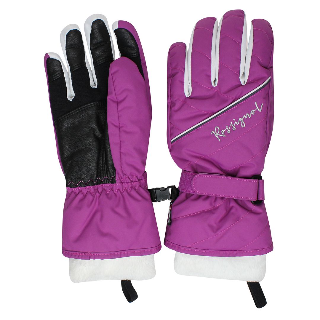 Rossignol Laly Impr Womens Purple Ski Gloves