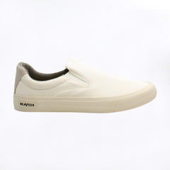 Seavees Hawthrone Slip On Standard Bleach Poplin  Off White Mens Shoes NO BOX