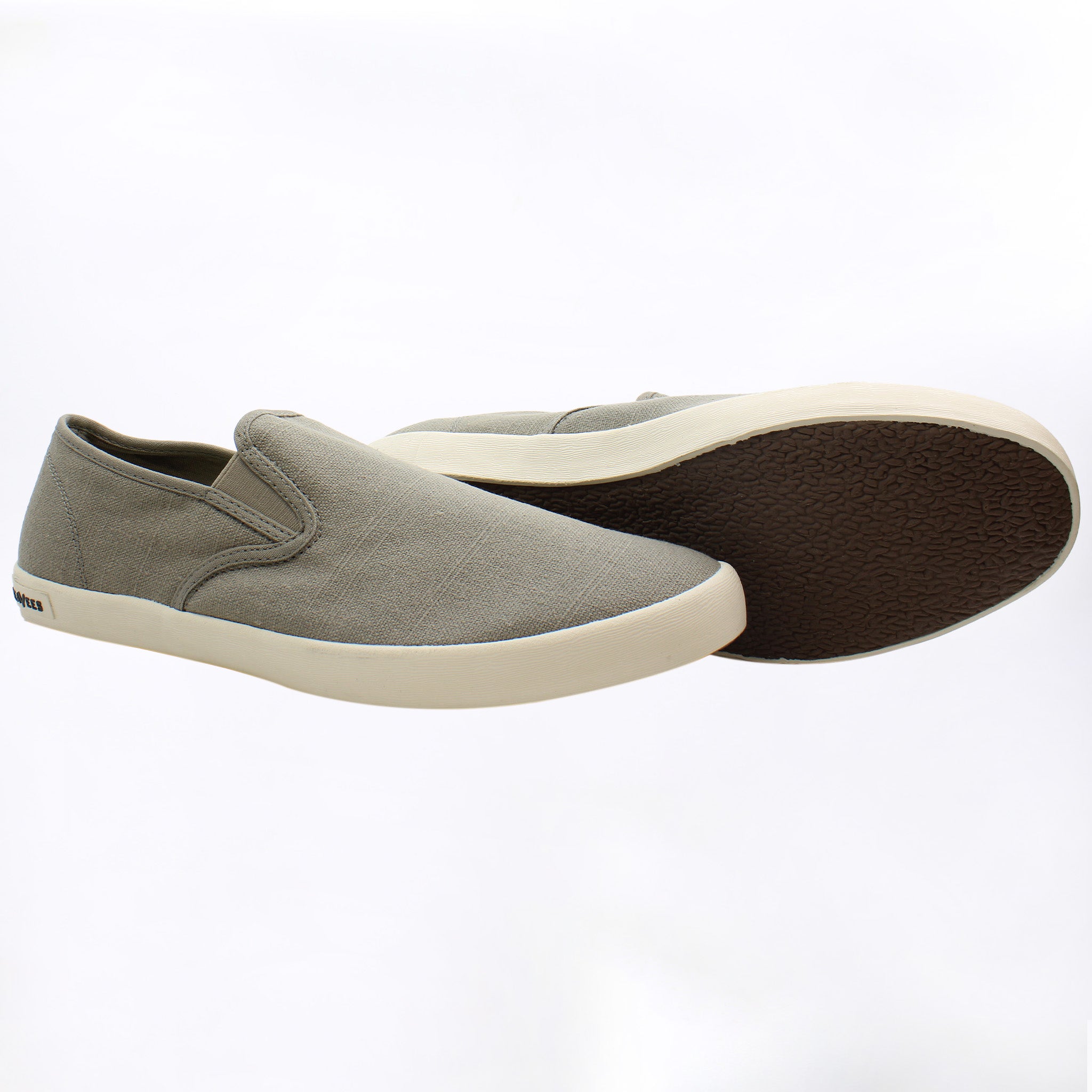 Seavees Baja Slip On Standard Grey Mens Shoes NO BOX