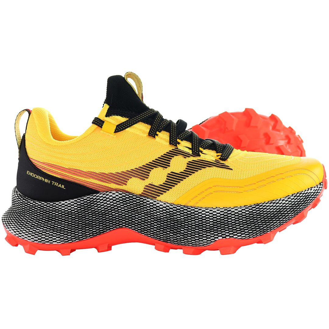 Saucony Endorphin Trail Womens Yellow Trainers