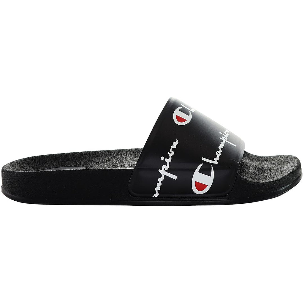 Champion Mens Black Sliders