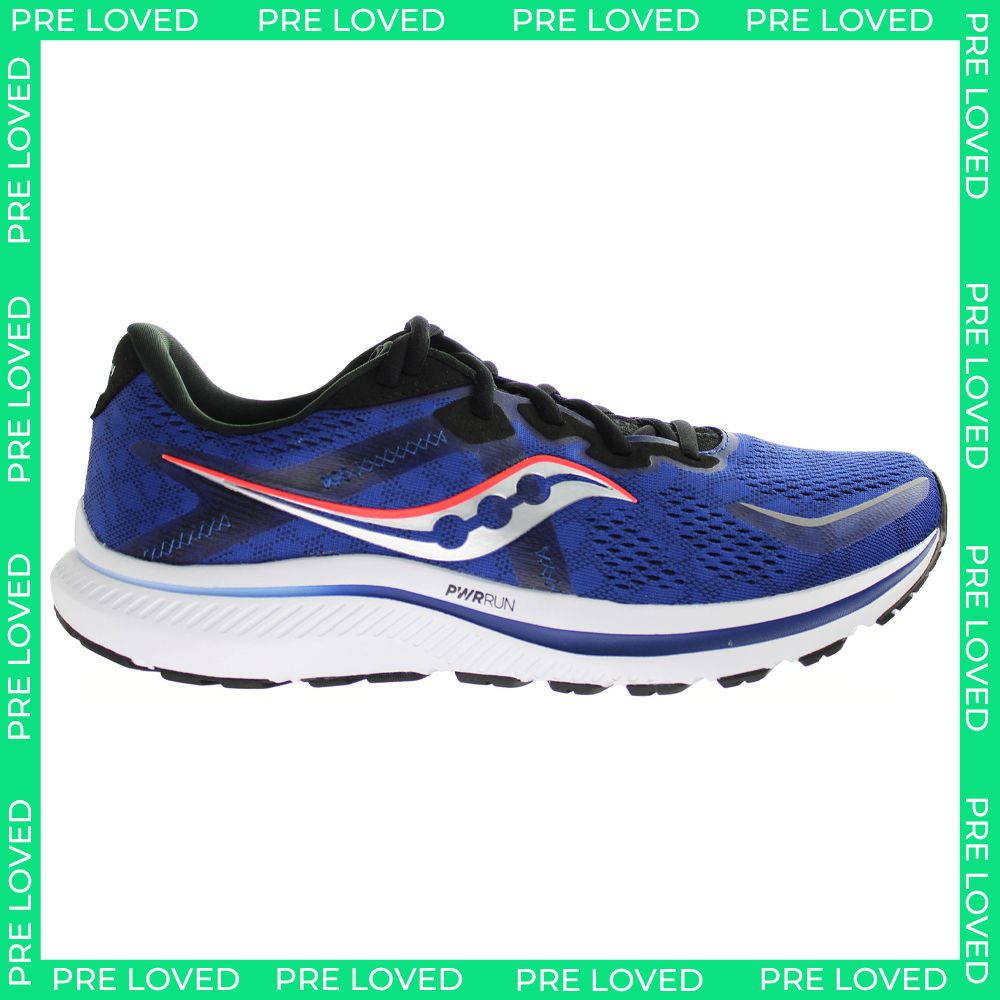 Saucony Omni 20 Mens Blue Running Trainers NO BOX