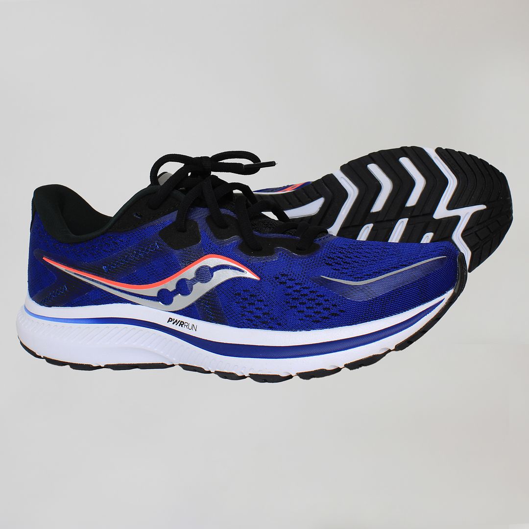 Saucony Omni 20 Mens Blue Running Trainers NO BOX