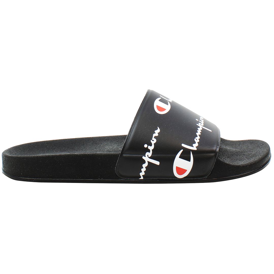 Champion Slide Mens Black Sliders