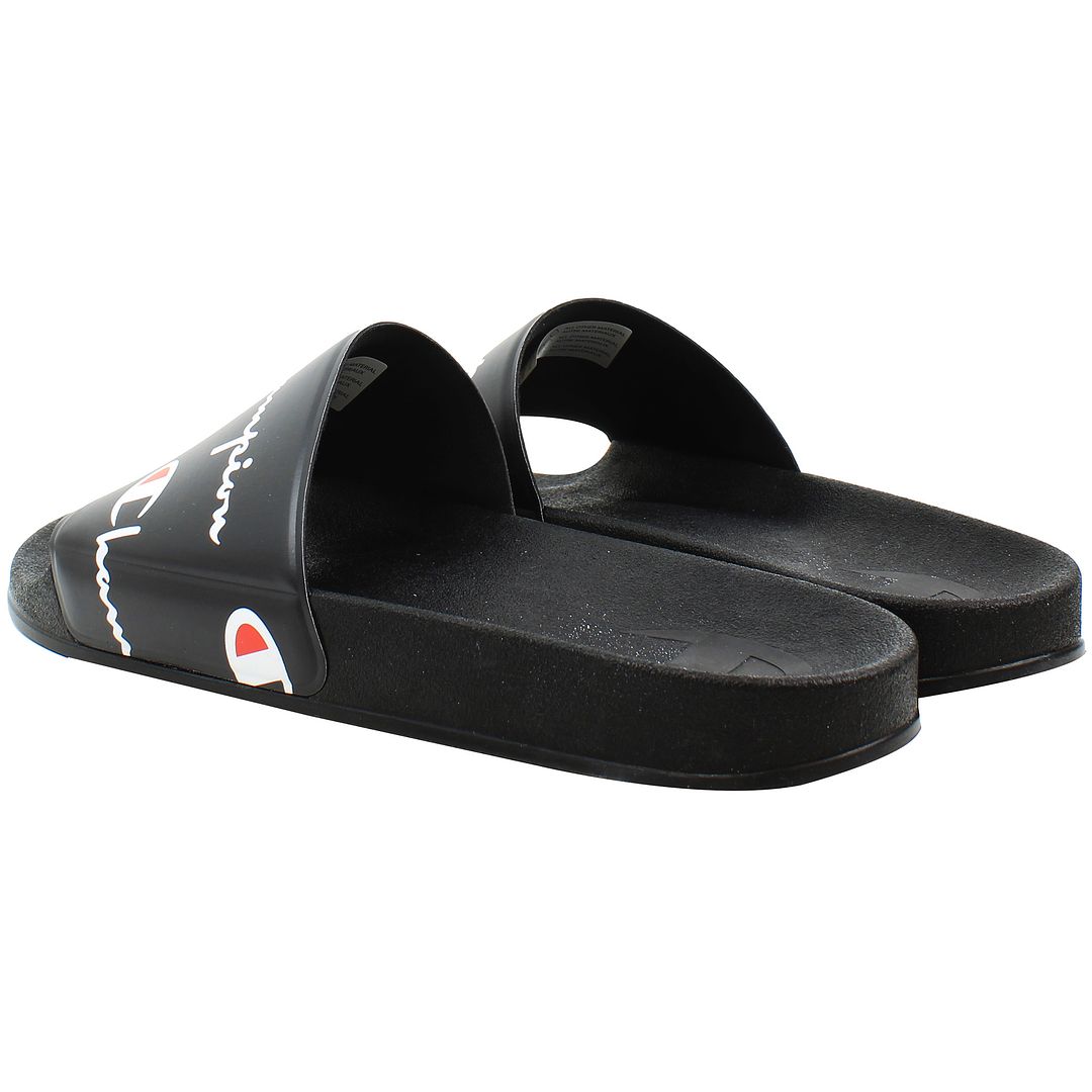 Champion Slide Mens Black Sliders