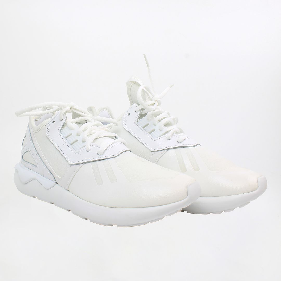 Adidas Tubular Runner Womens White Running Trainers NO BOX