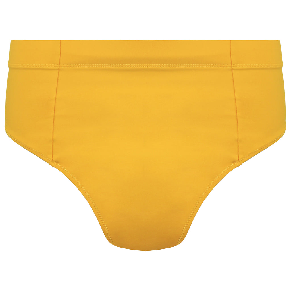 Sweaty Betty Brook Xtra Life Womens Yellow Bikini Brief