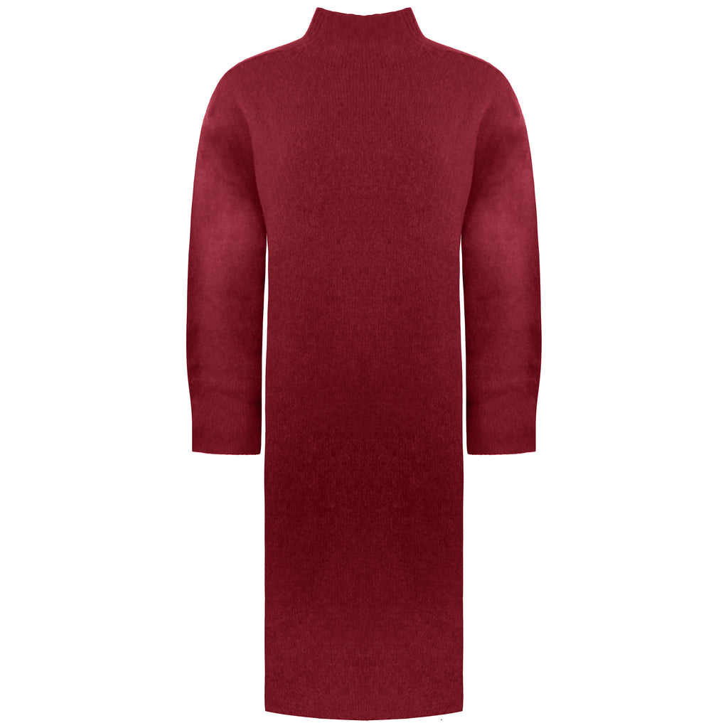 Sweaty Betty Pinnacle Womens Red Wool Dress