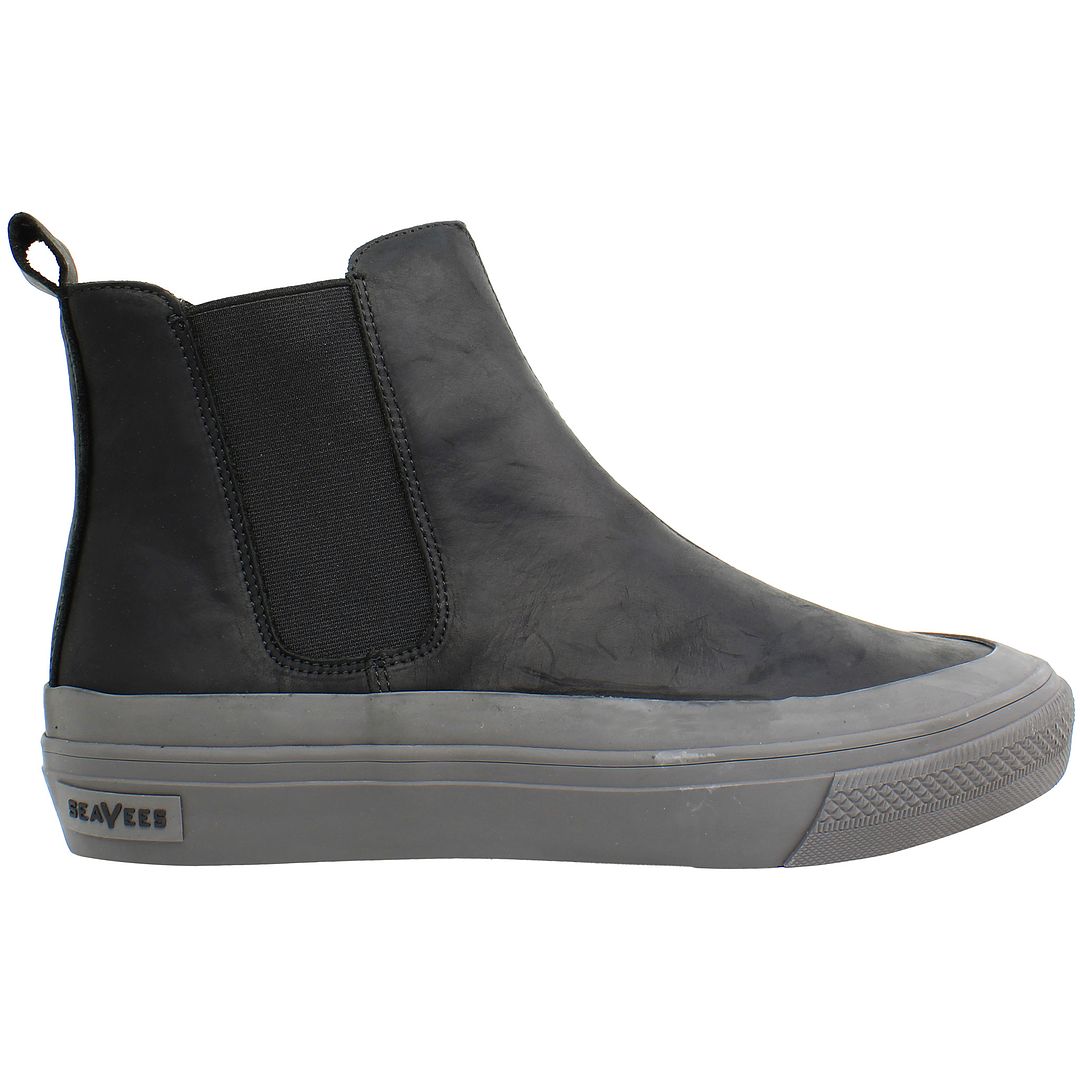 Seavees Shipyard Mens Black Boots