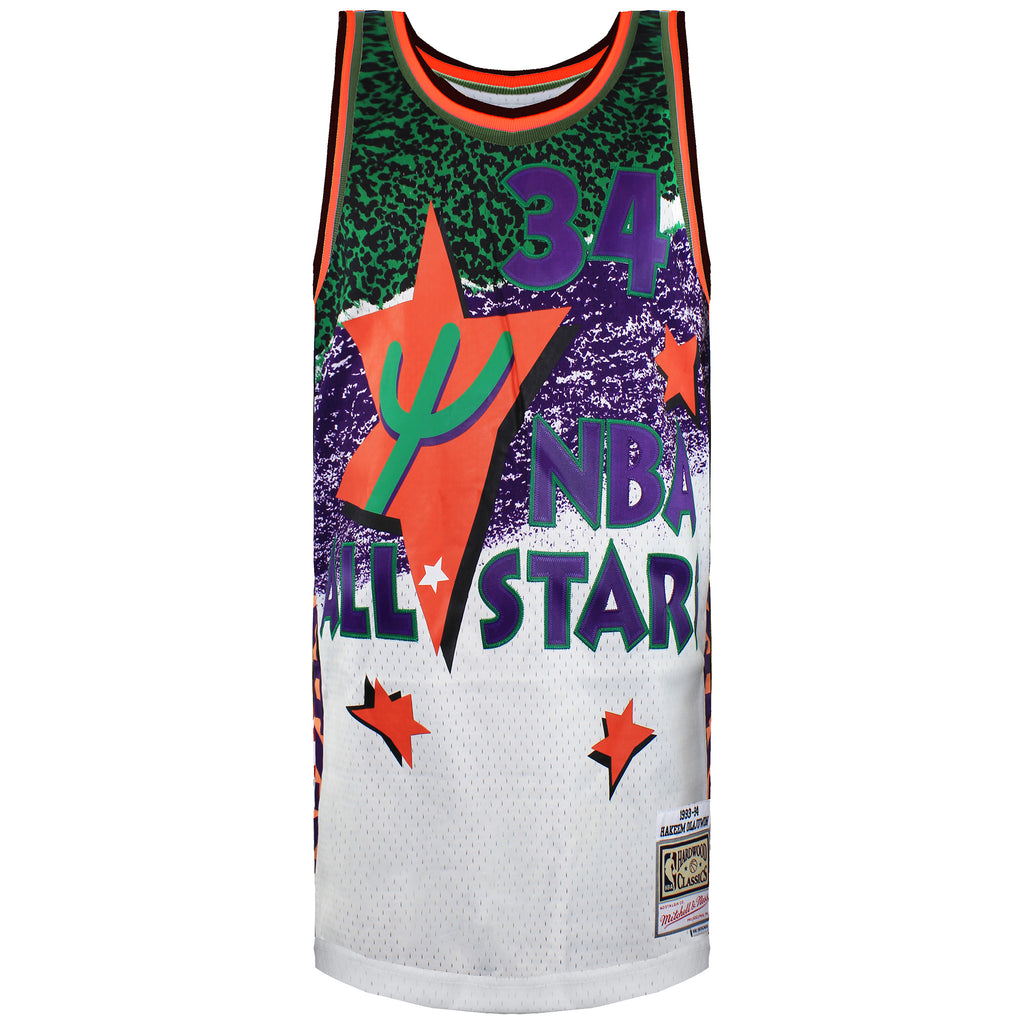 Mitchell & Ness Hakeen Olajuwon 34 1995-96 West NBA All Star Swingman Jersey