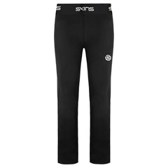 Skins Series-1 Stretch Waist Black Mens Leggings