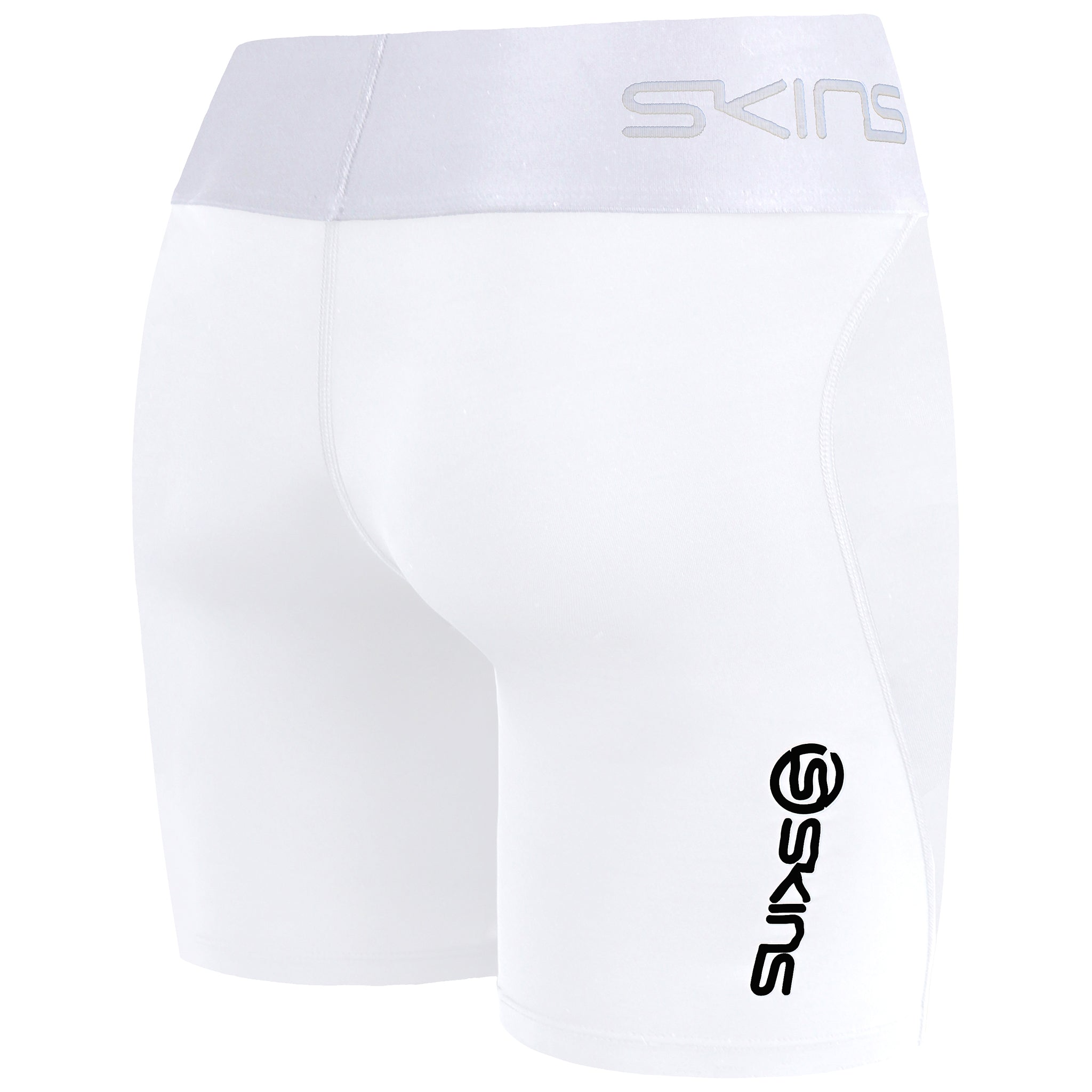 Skins Series-1 Womens White Half Tights