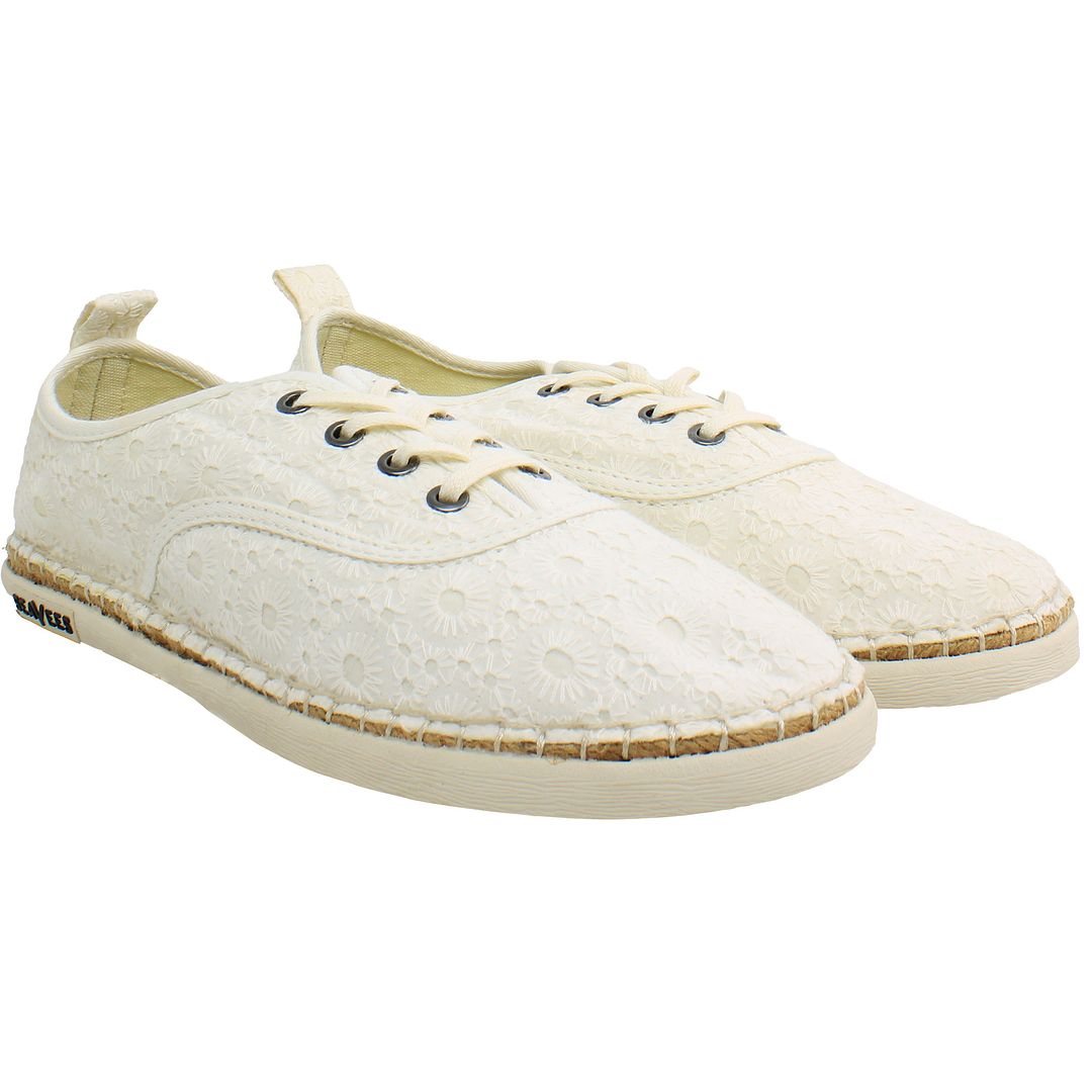 Seavees Sorrento Womens White Shoes