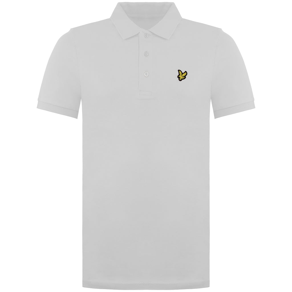 Lyle & Scott Ventech Mens White Golf Polo Shirt