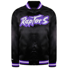 Mitchell & Ness NBA Toronto Raptors Lightweight Mens Satin Bomber Jacket